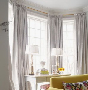 台中左右開的窗簾, 台中傳統窗簾